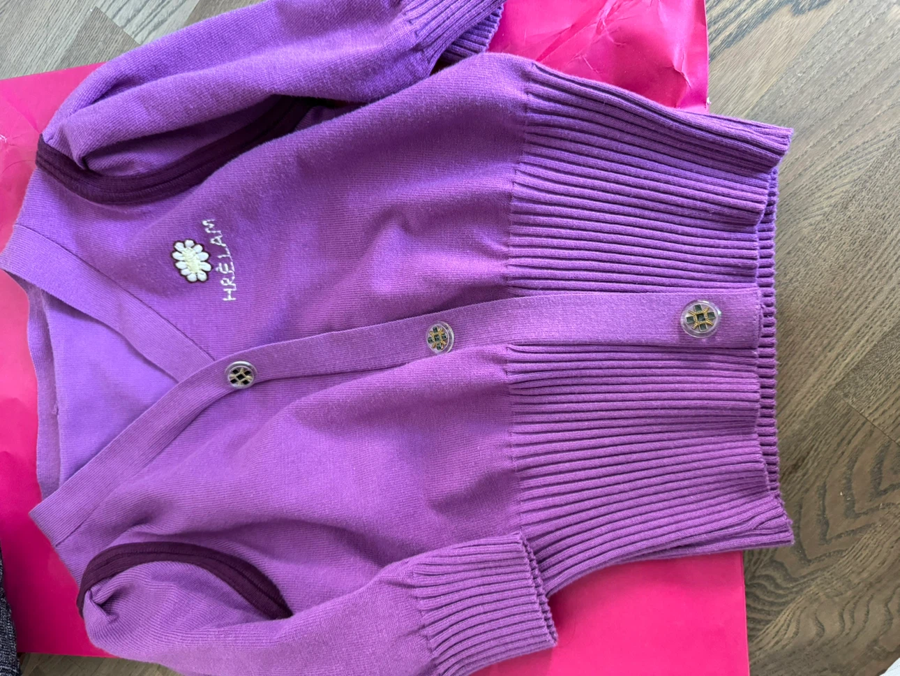 Authentic Herlian Purple Cardigan - photo 4