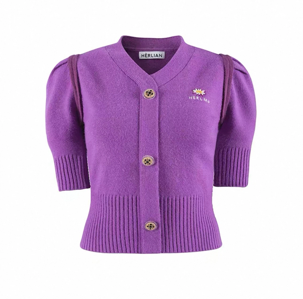 Authentic Herlian Purple Cardigan - photo 5