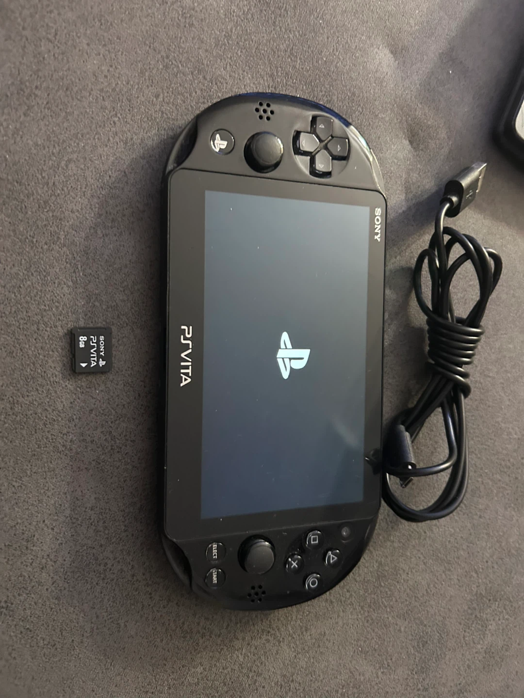 Ps Vita with 🔌 and 8GB Memory Card - photo 2