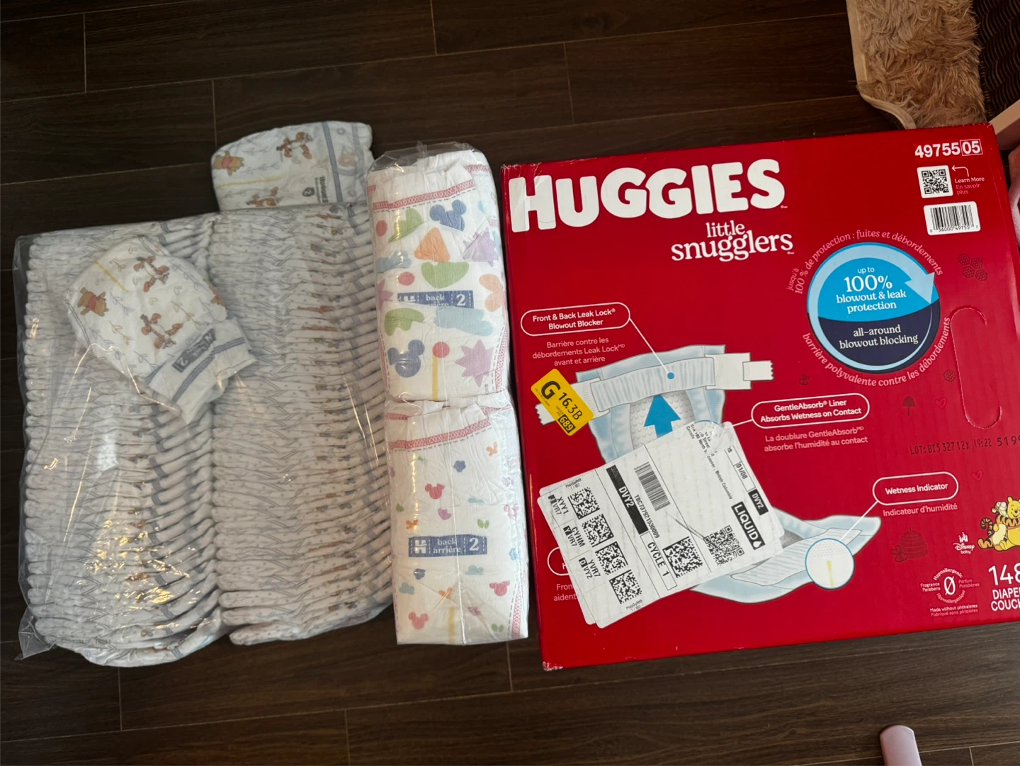 Huggies Size 2 Diapers
