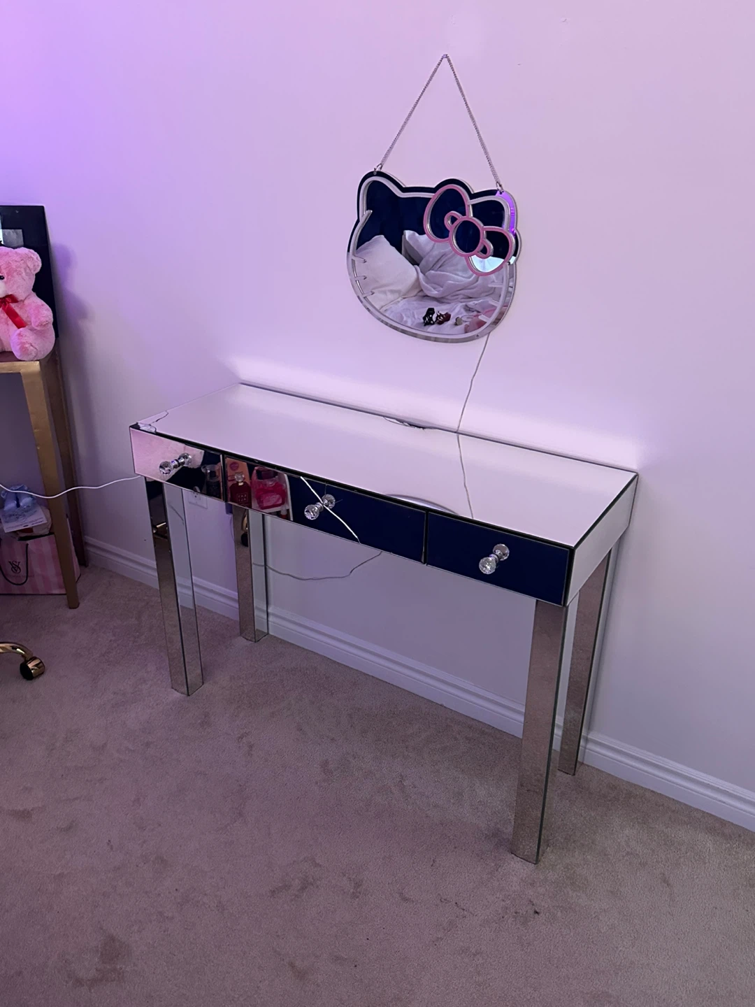 Mirrored vanity table - photo 2