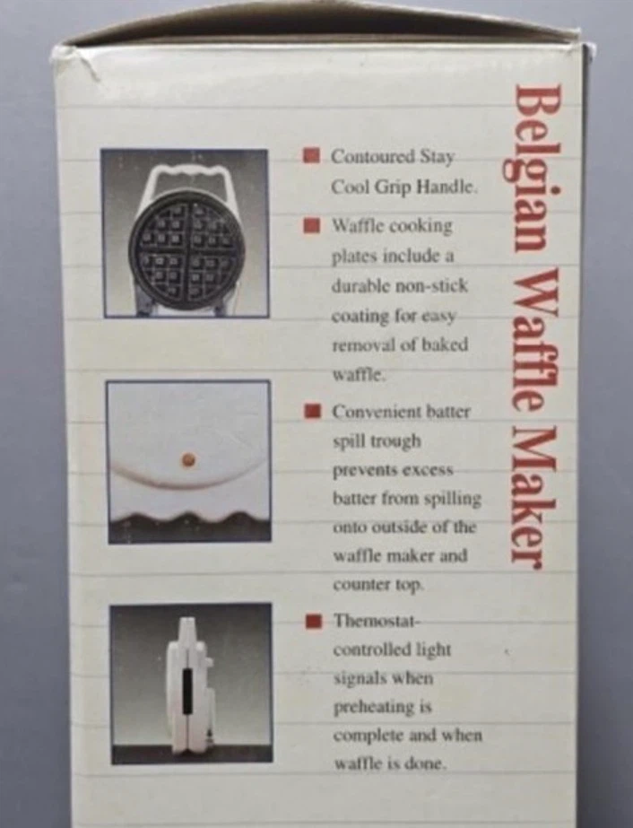 Belgian Waffle Maker - photo 3