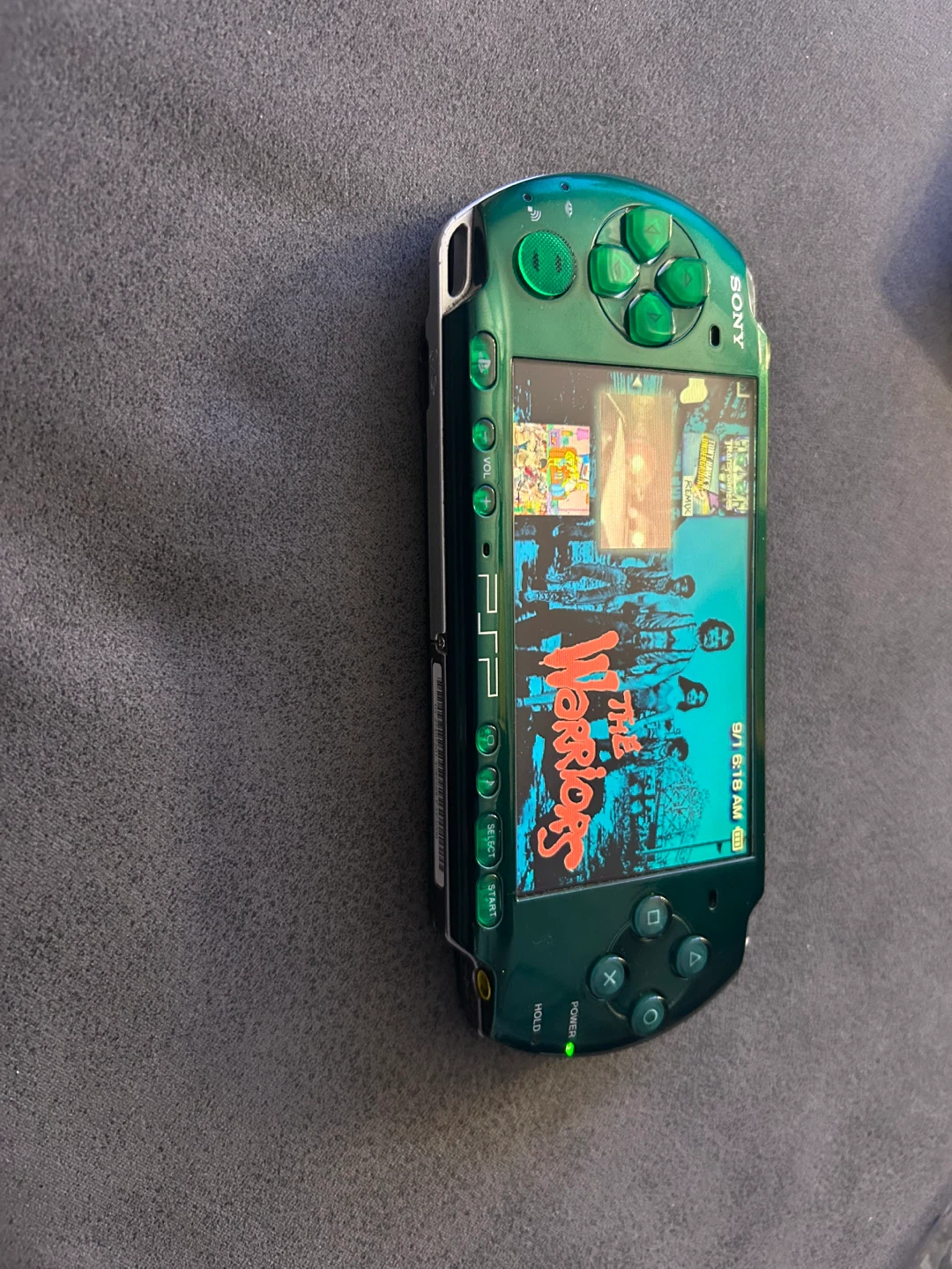 Green Sony PSP Handheld Console - photo 5