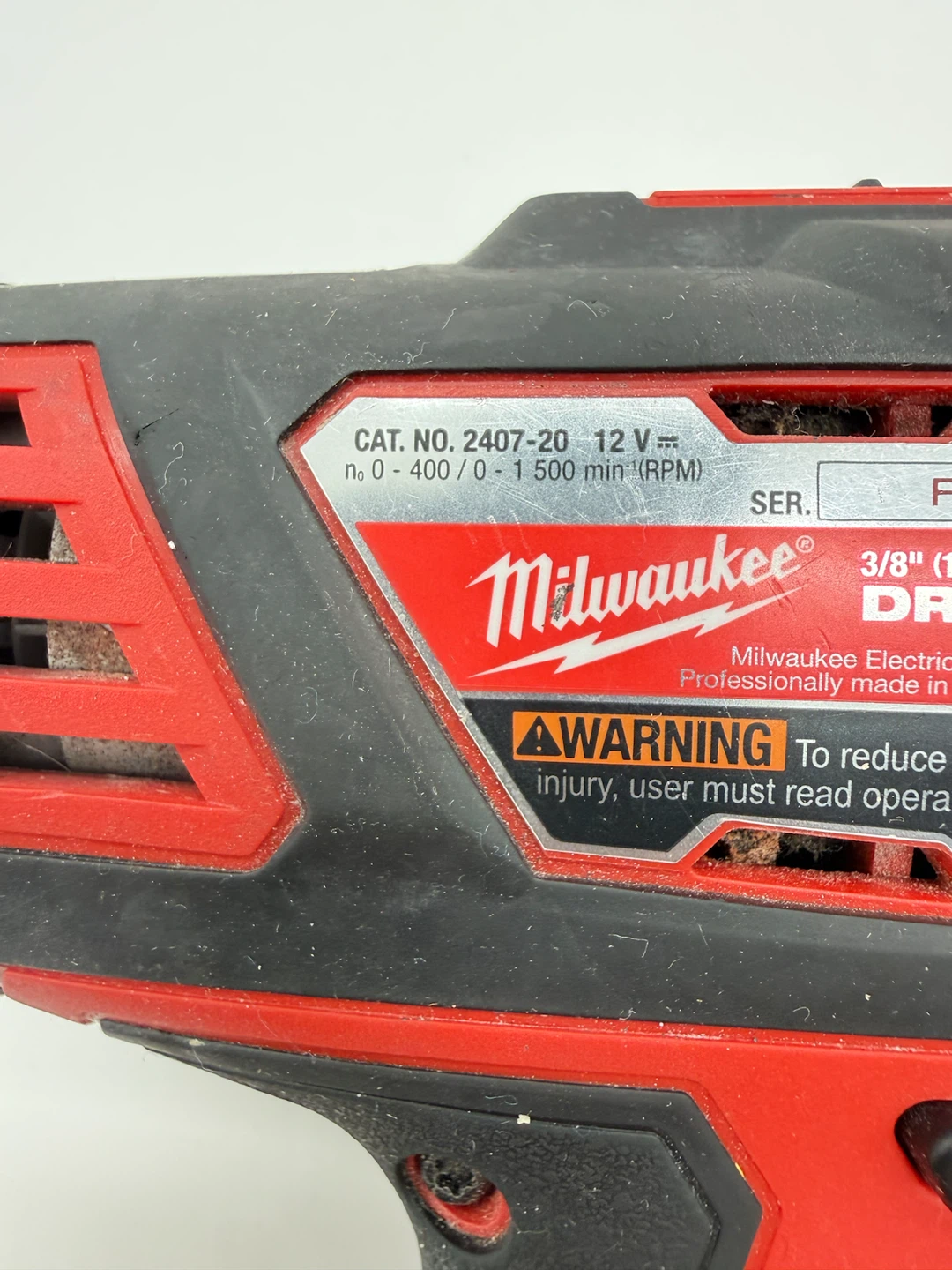 Milwaukee M12 Lithium-Ion Cordless 3/8-inch Drill/Driver 2407-20 - photo 3