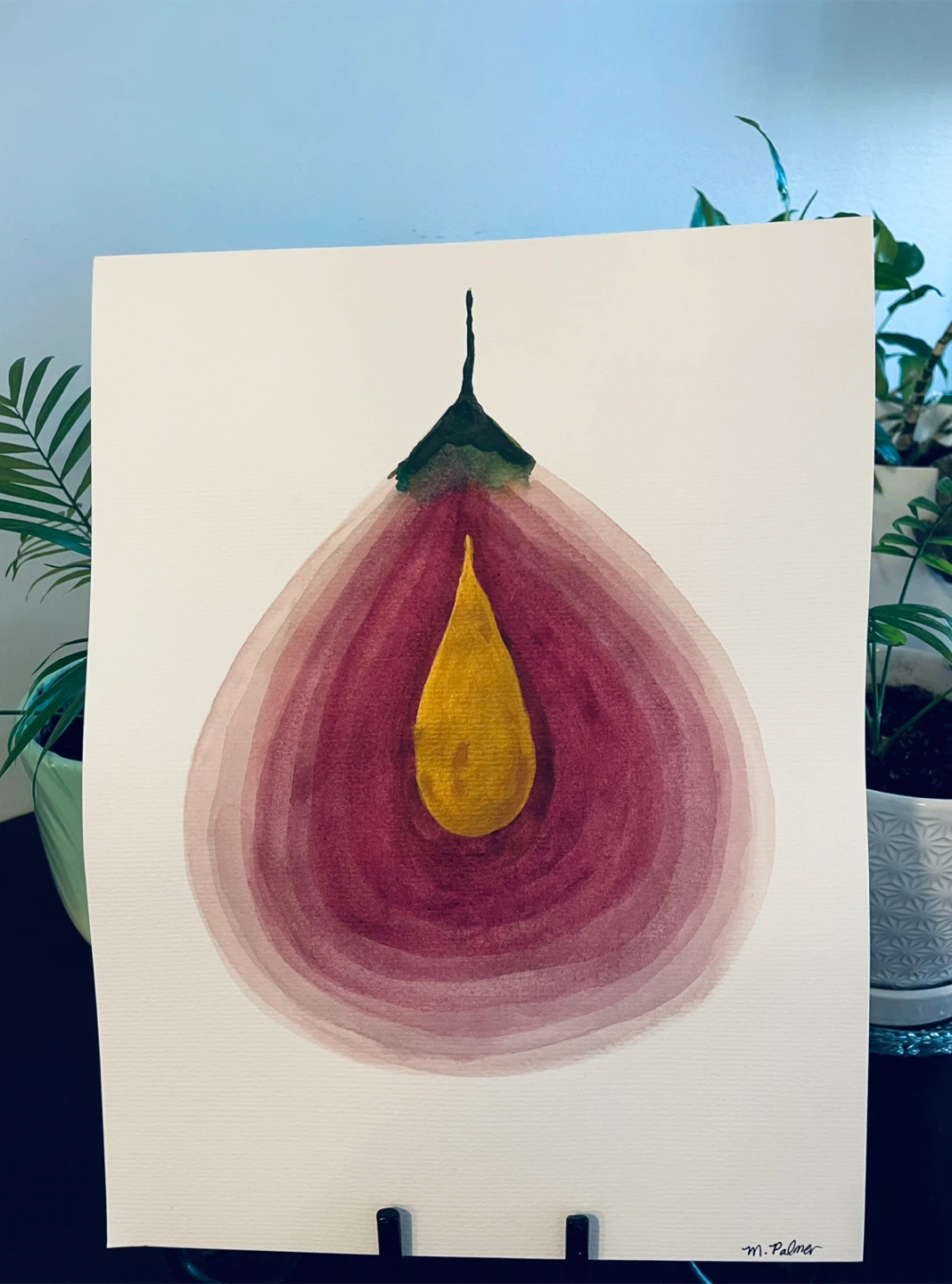 Original Watercolour Paintings/Collage Art