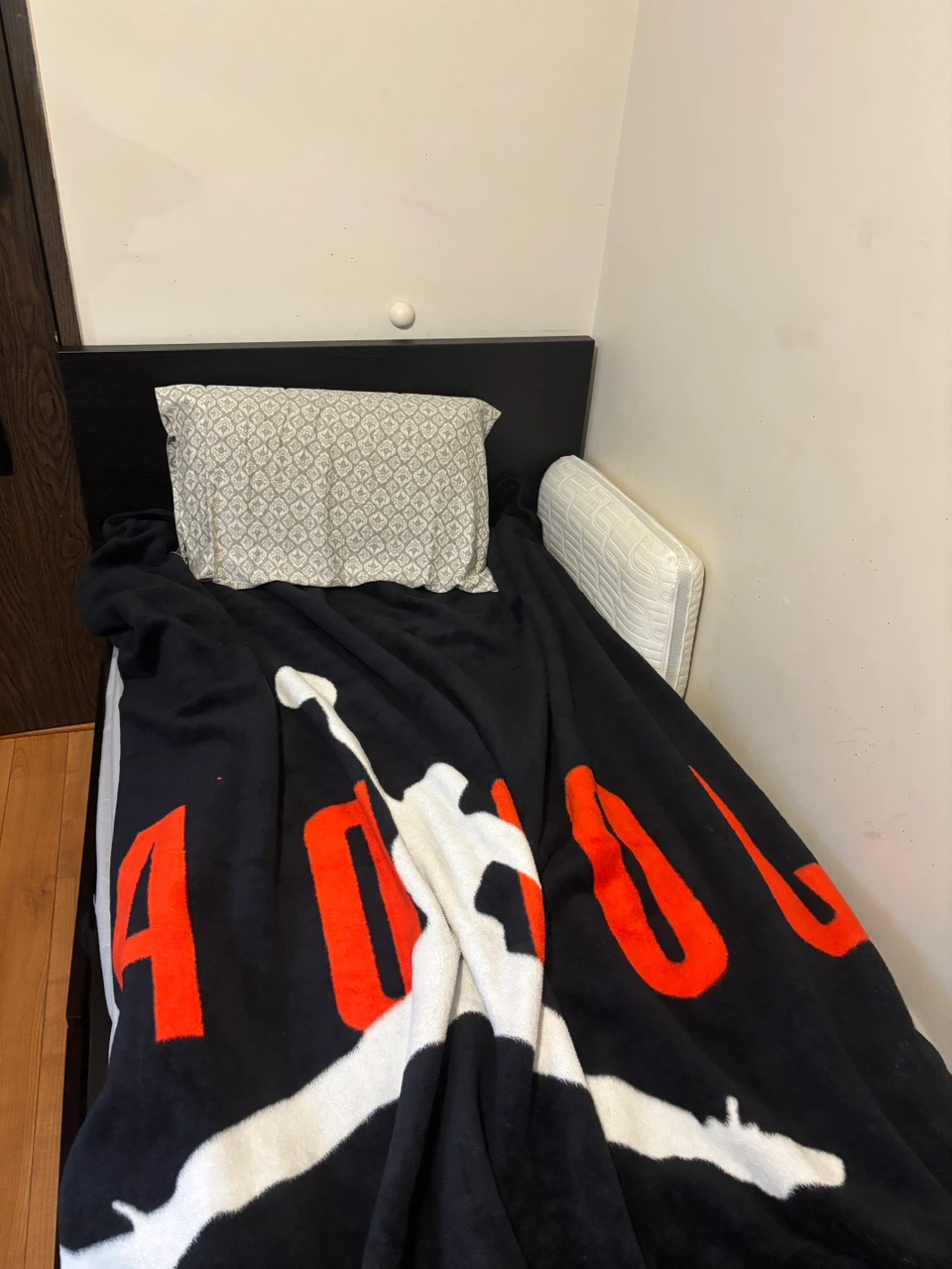 IKEA MALM Twin Bed Frame with 2 Storage Boxes