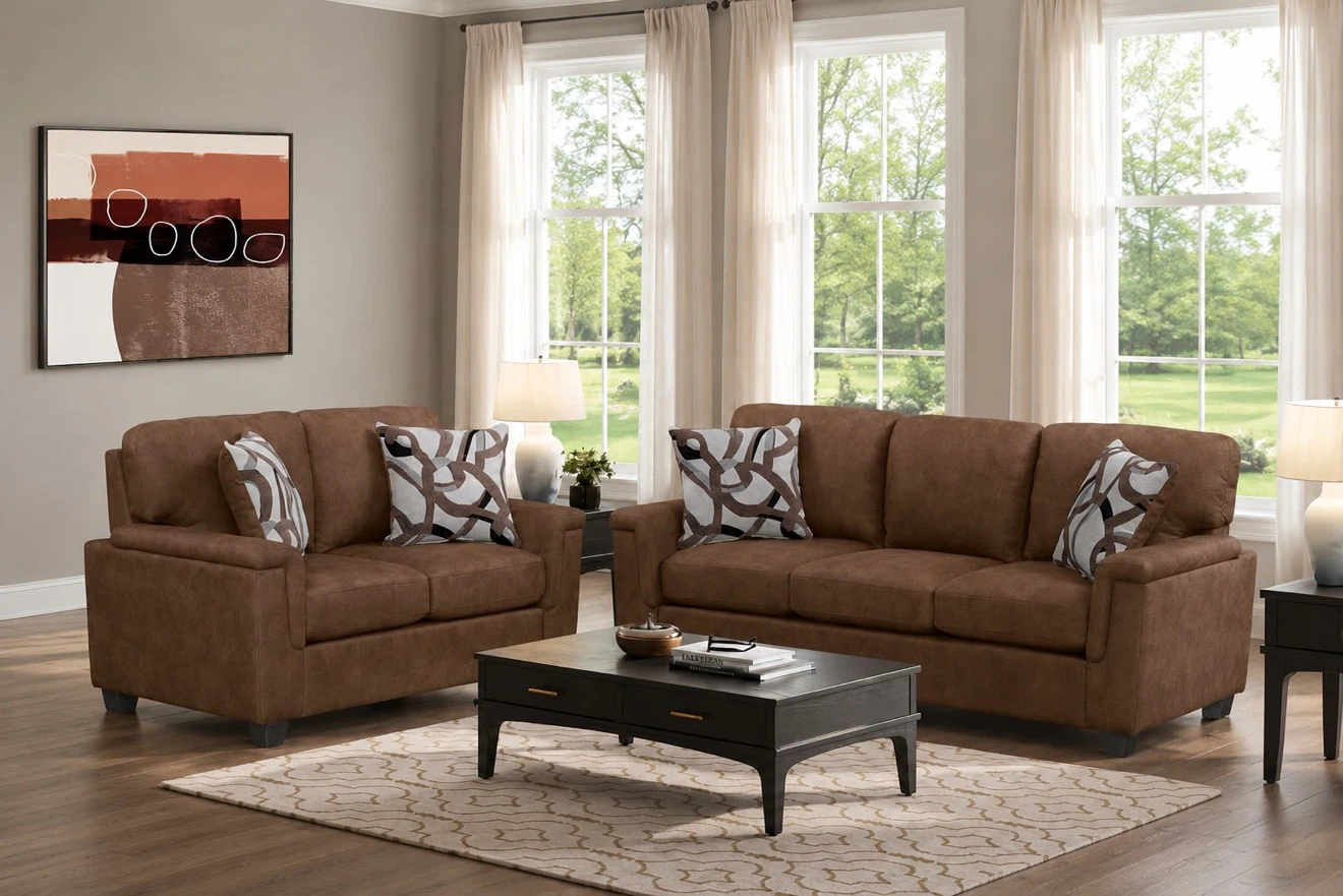 Brand New Sofa & Loveseat Set – 7 Colorrs - photo 5