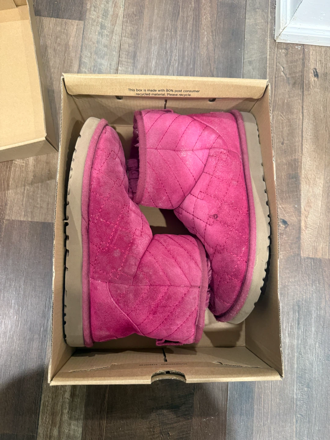 Pink UGG Quilted Boots - photo 5