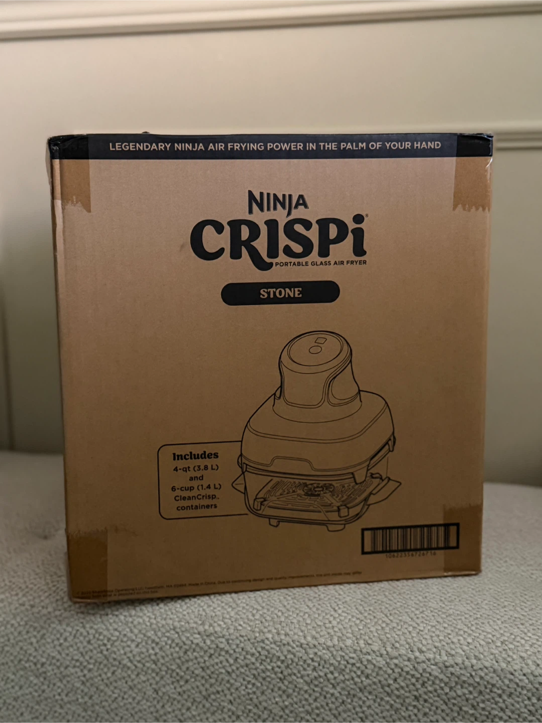 Ninja Crispi Portable Glass Air Fryer - Stone