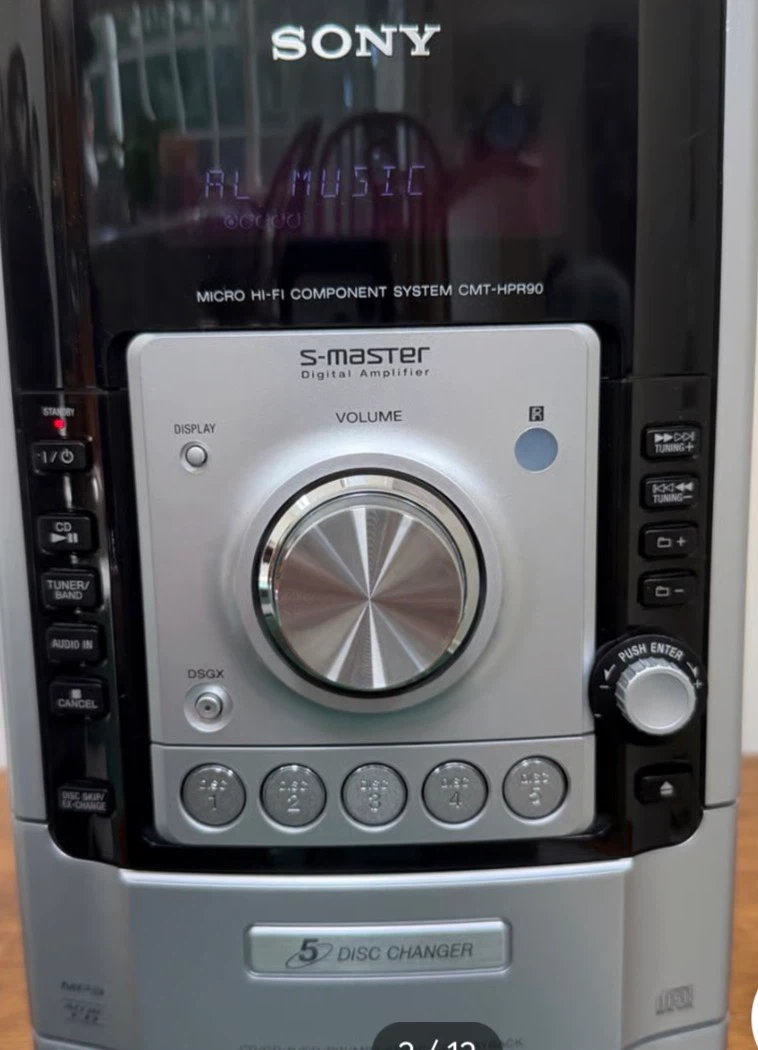 Sony CMT-HPR90 6-Disc CD Microsystem - photo 2