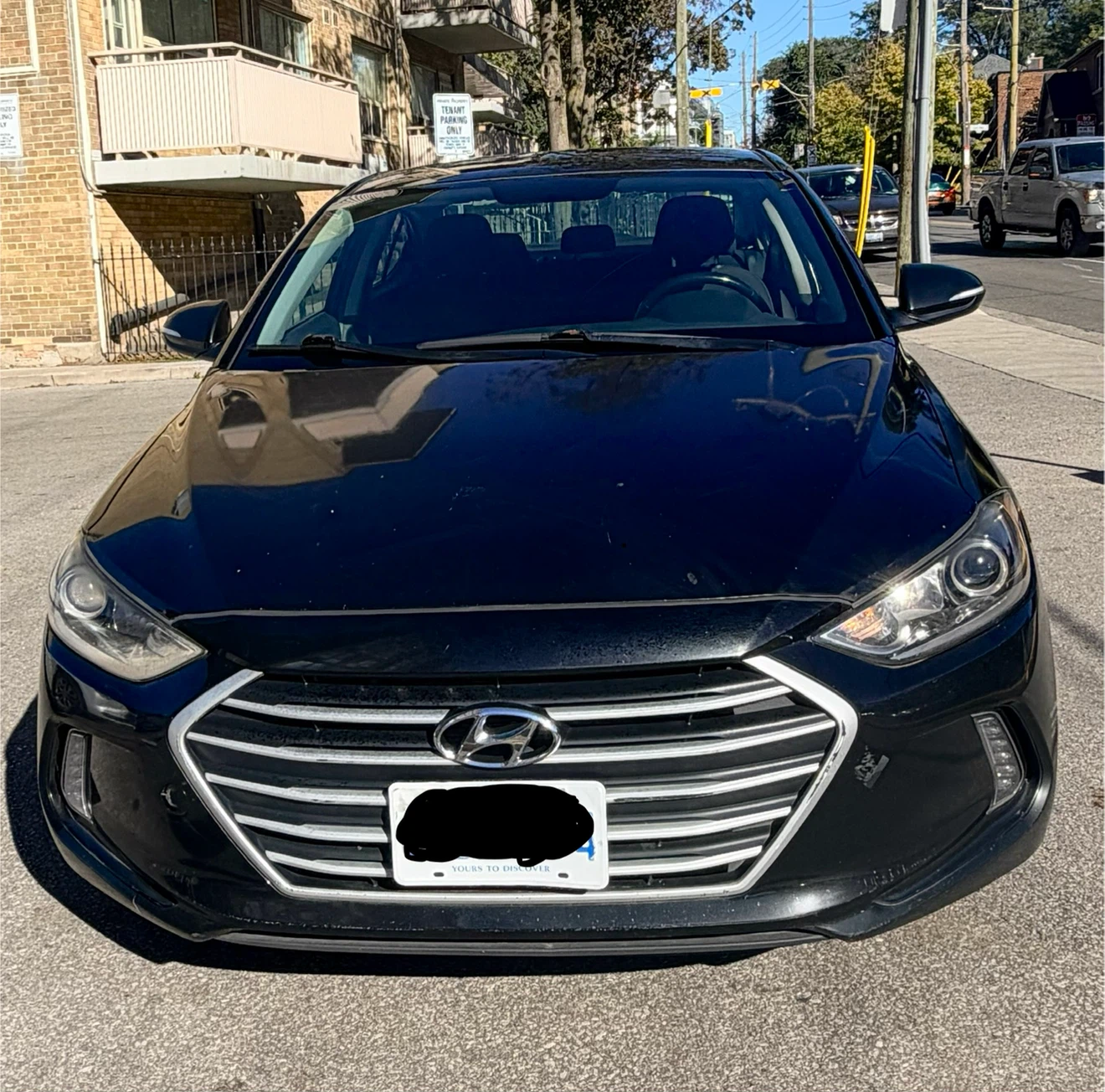 Hyundai Elantra Black Sedan