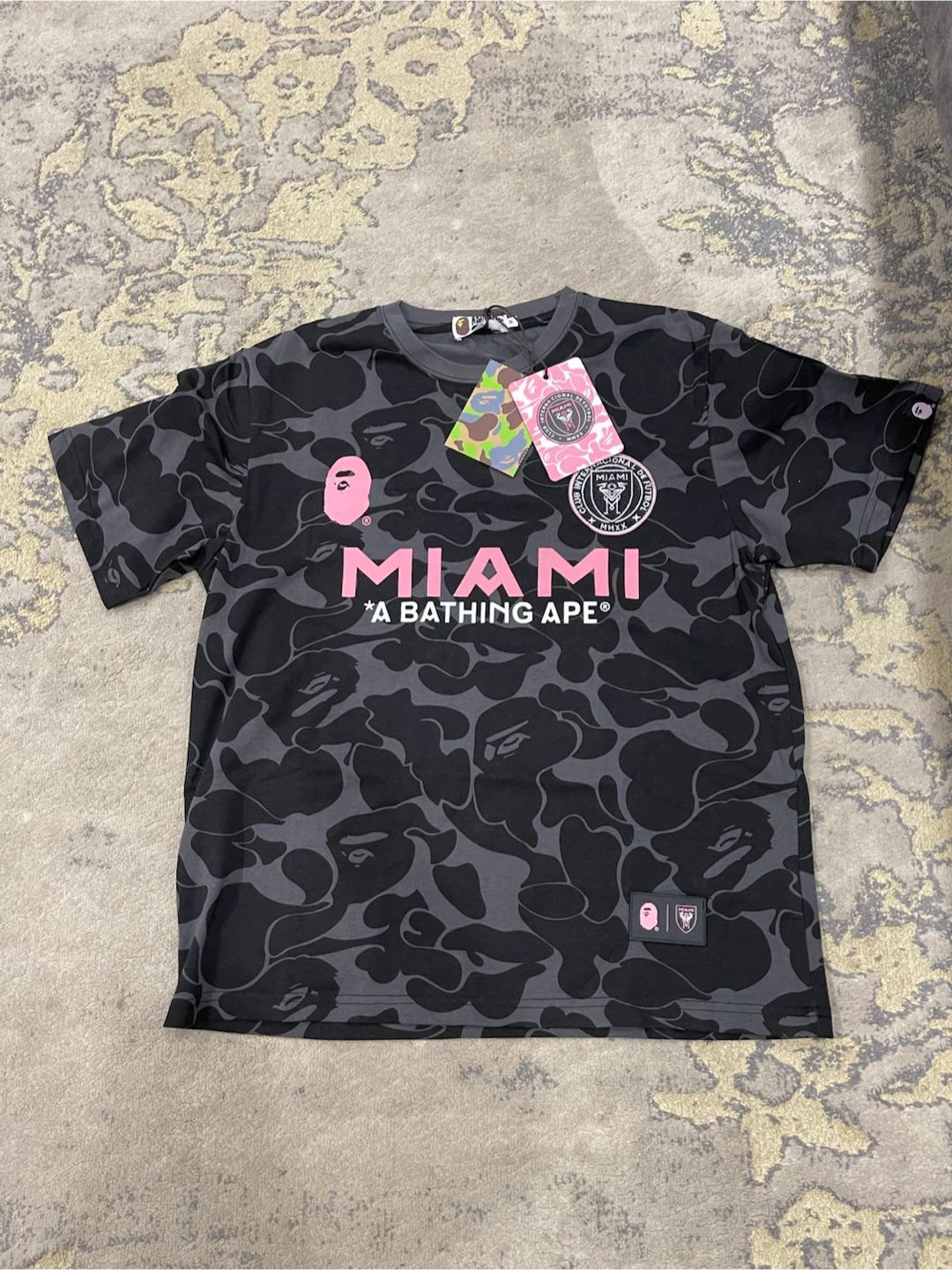 Inter Miami Bathing Ape shirt