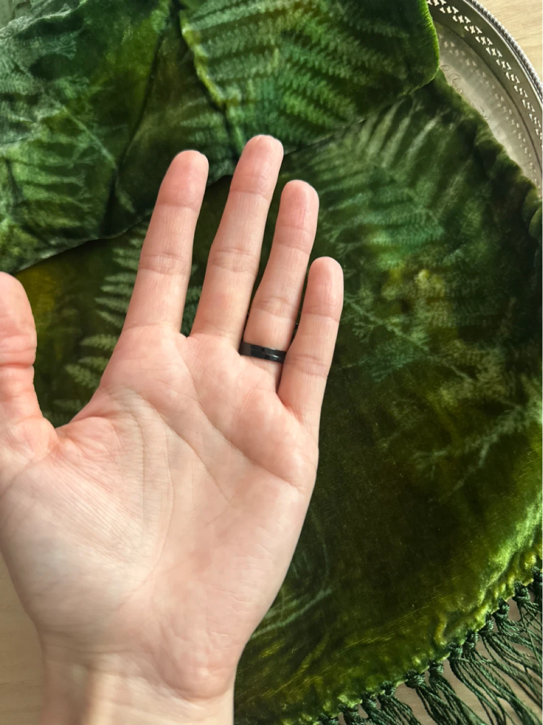 Black Spider Statement Ring - photo 2