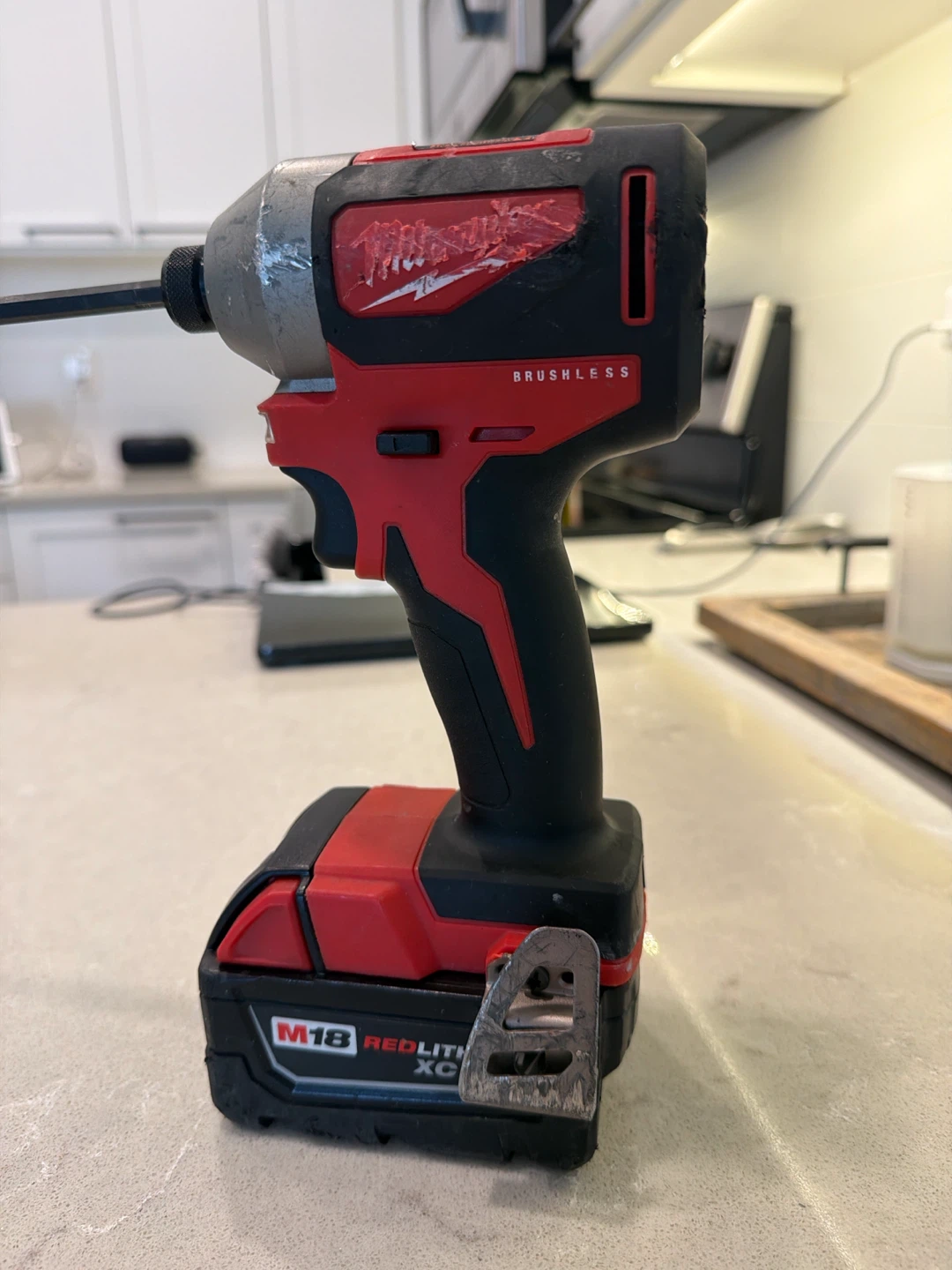 Milwaukee M18 Brushless Impact Driver with 5.0Ah Battery