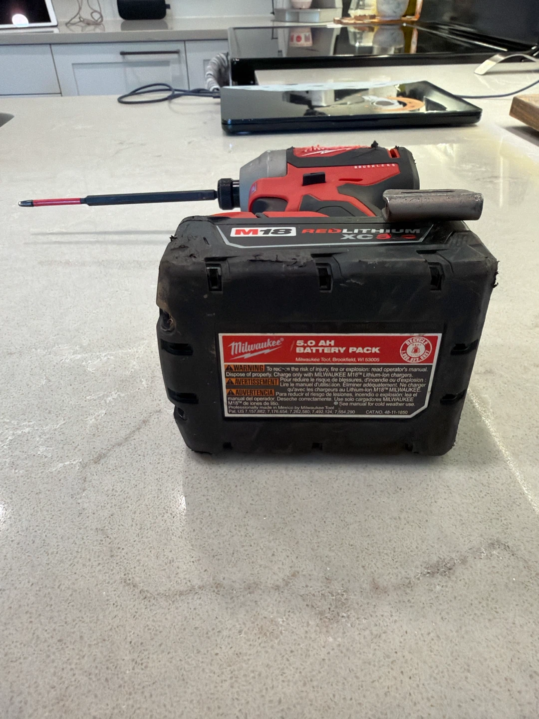 Milwaukee M18 Brushless Impact Driver with 5.0Ah Battery - photo 3