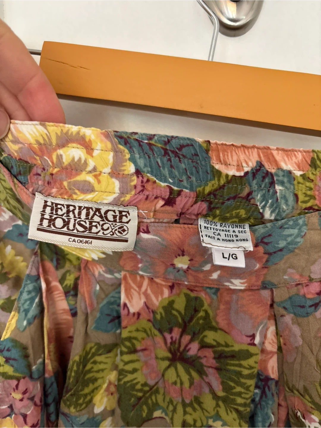 Heritage House Floral Rayon Skirt - photo 3
