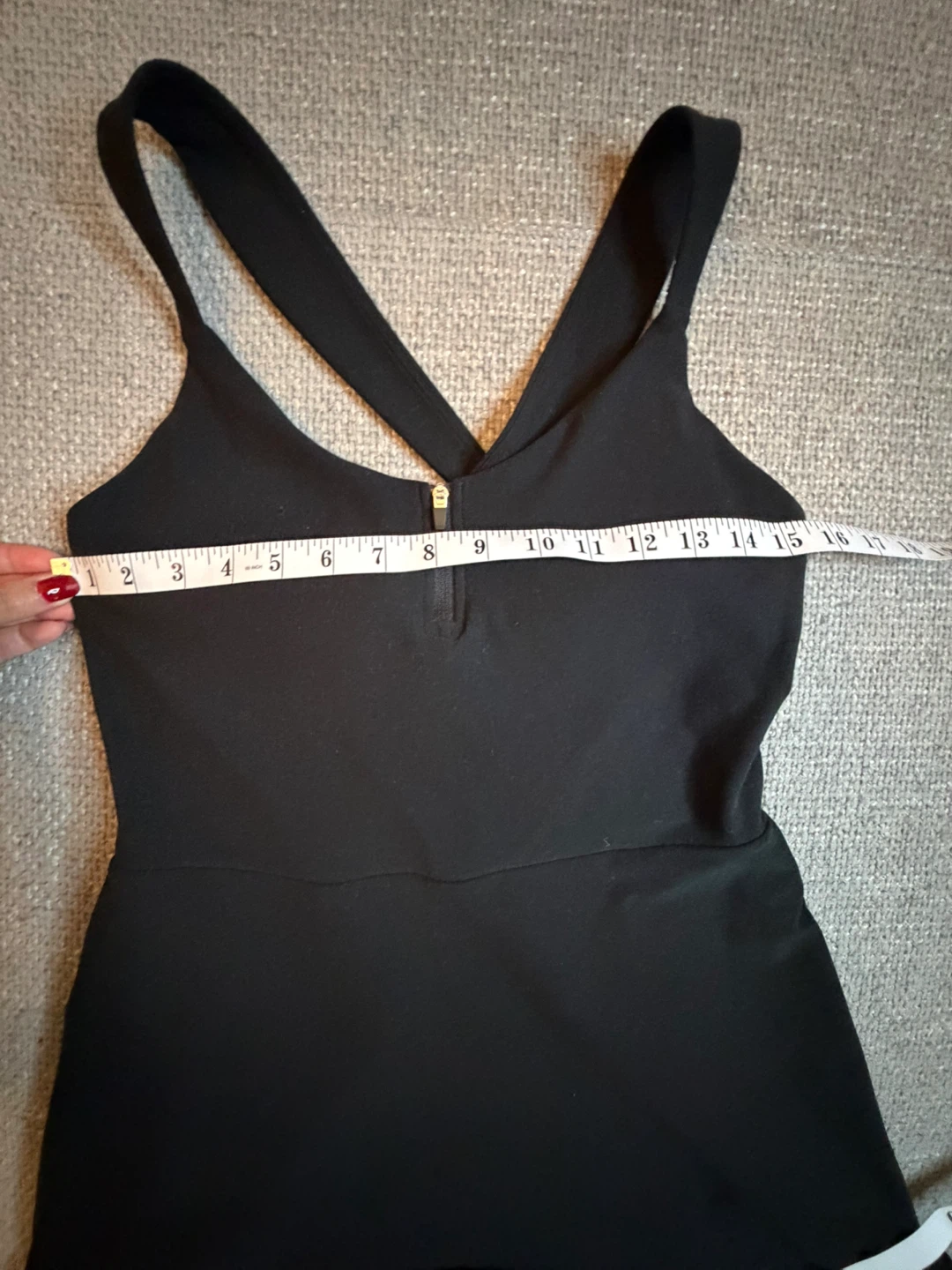 ALO Yoga Alosoft Showcase Black Mini Dress Medium - photo 5