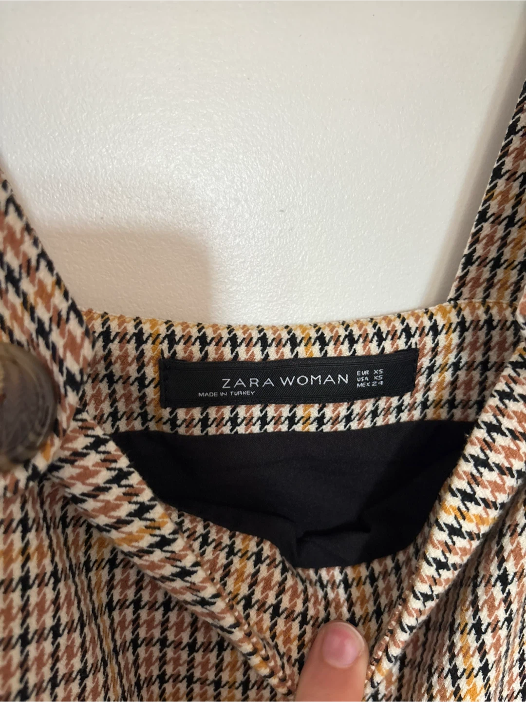 Zara Woman Plaid Pinafore Dress - photo 2