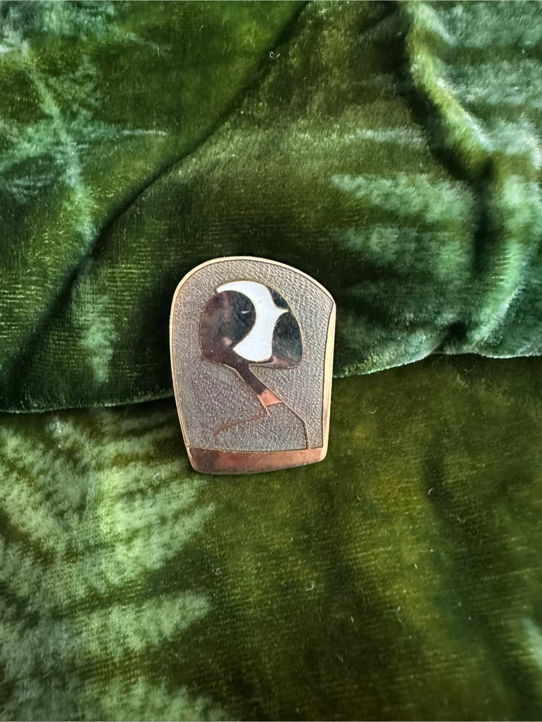Robert Gervais designer brooch