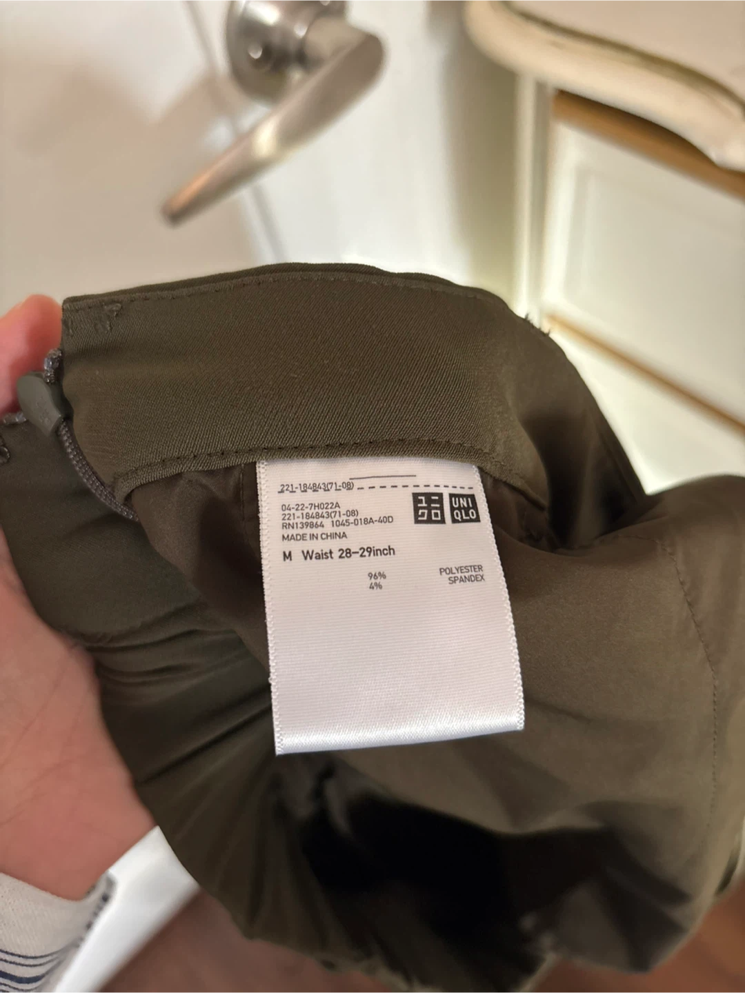 Uniqlo Olive Culottes Size M - photo 2