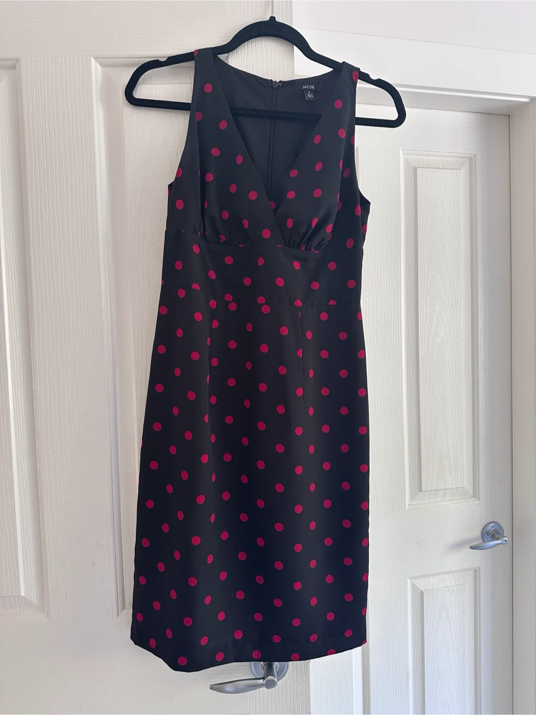 Jacob Black and Red Polka Dot Dress - photo 2