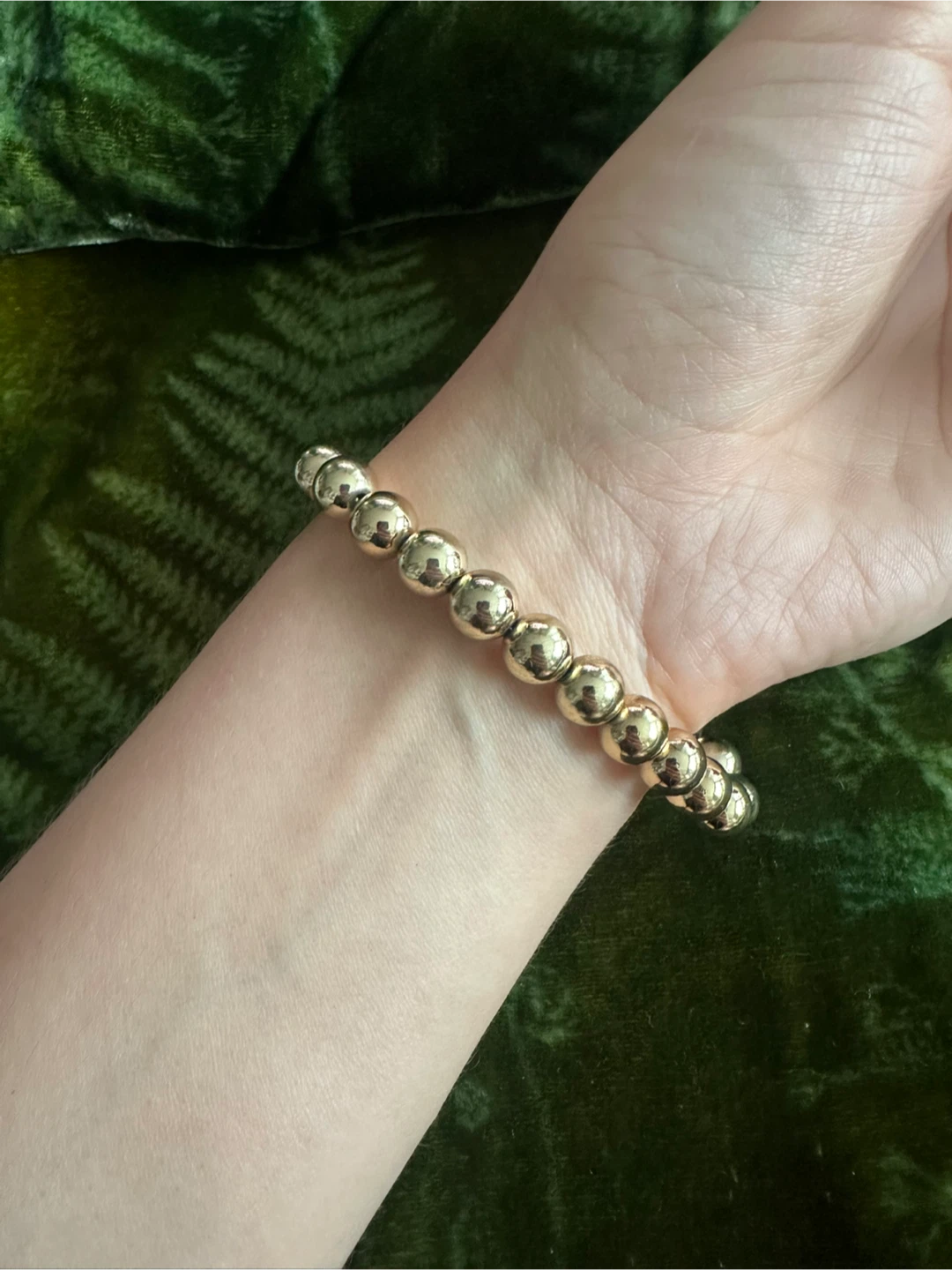 Lauren Ralph Lauren Gold Tone Bead Bracelet - photo 2