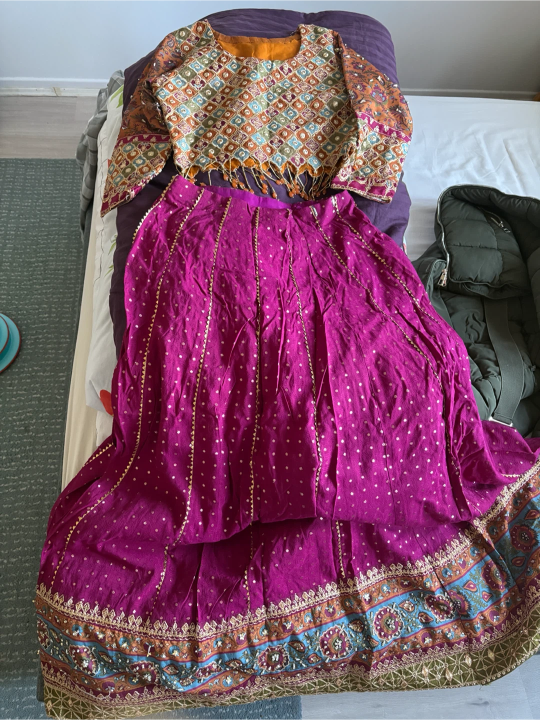 Embroidered Lehenga Set - photo 3