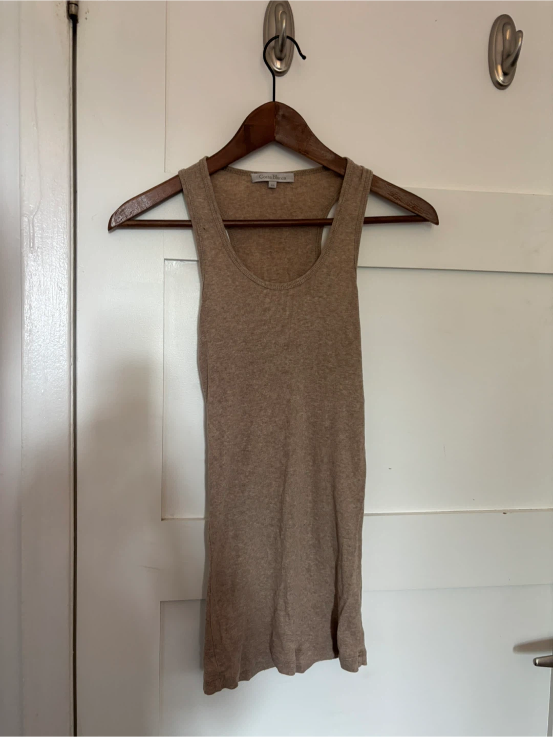 Costa Blanca Ribbed Tank Top