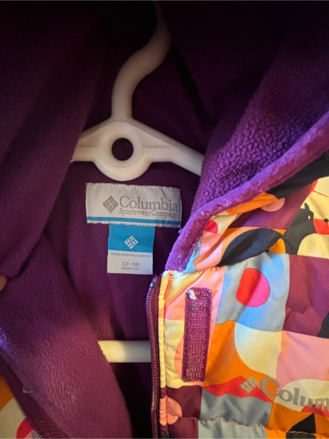 Columbia baby snowsuit 12-18 months - photo 2