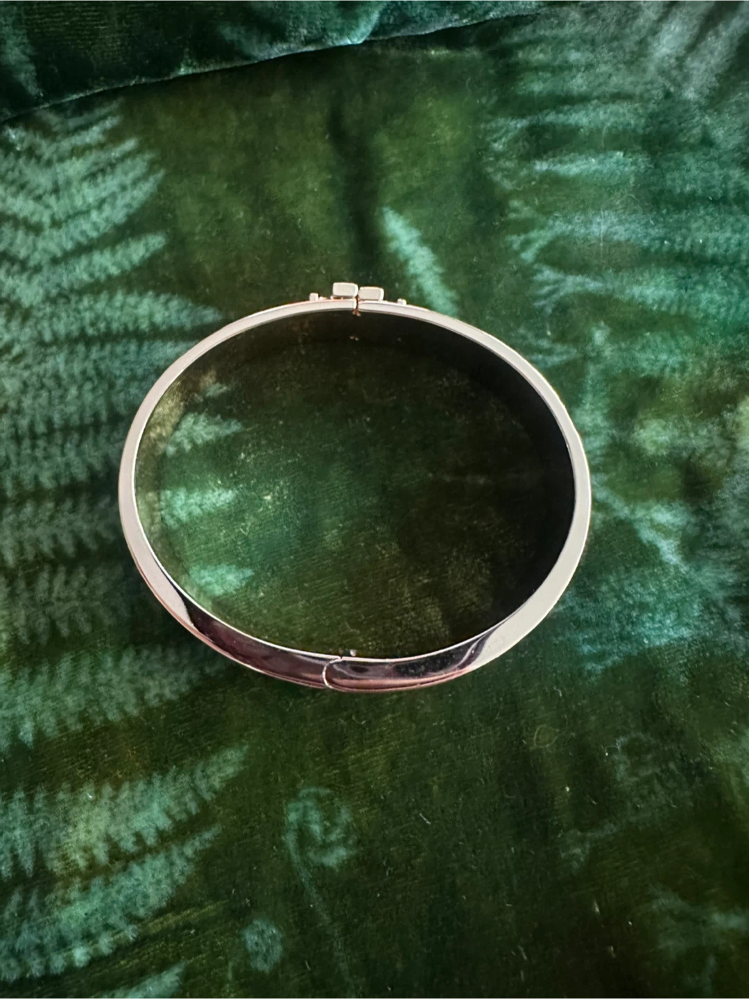 Tory Burch blue and gold hinge bracelet - photo 5
