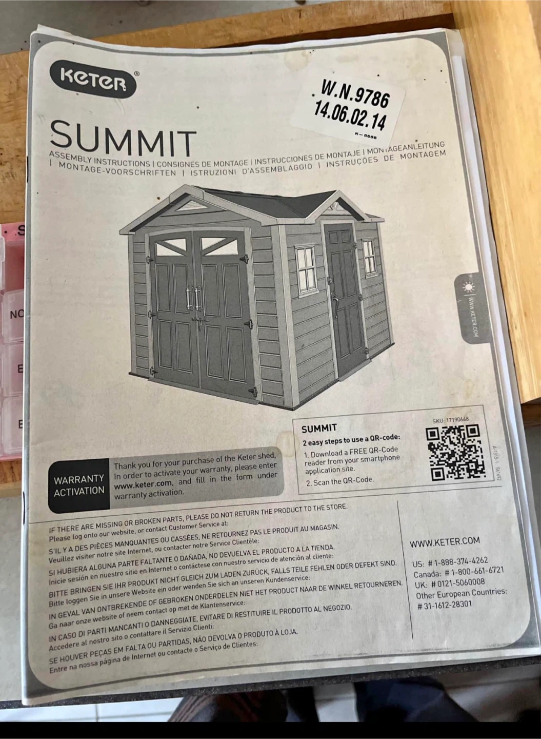Keter Summit Outdoor Storage Shed - photo 4