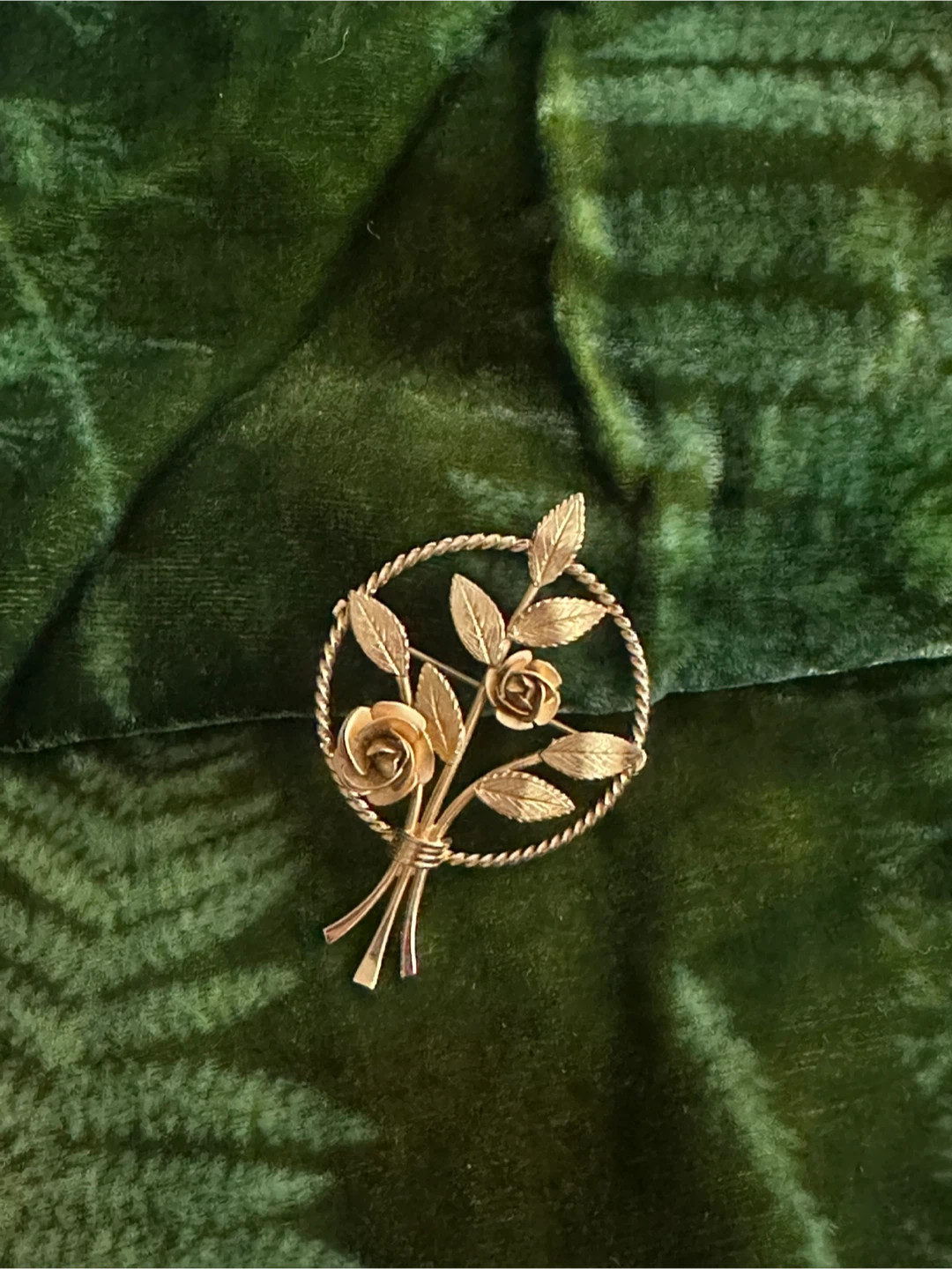 Vintage Bond Boyd GF Bouquet Brooch