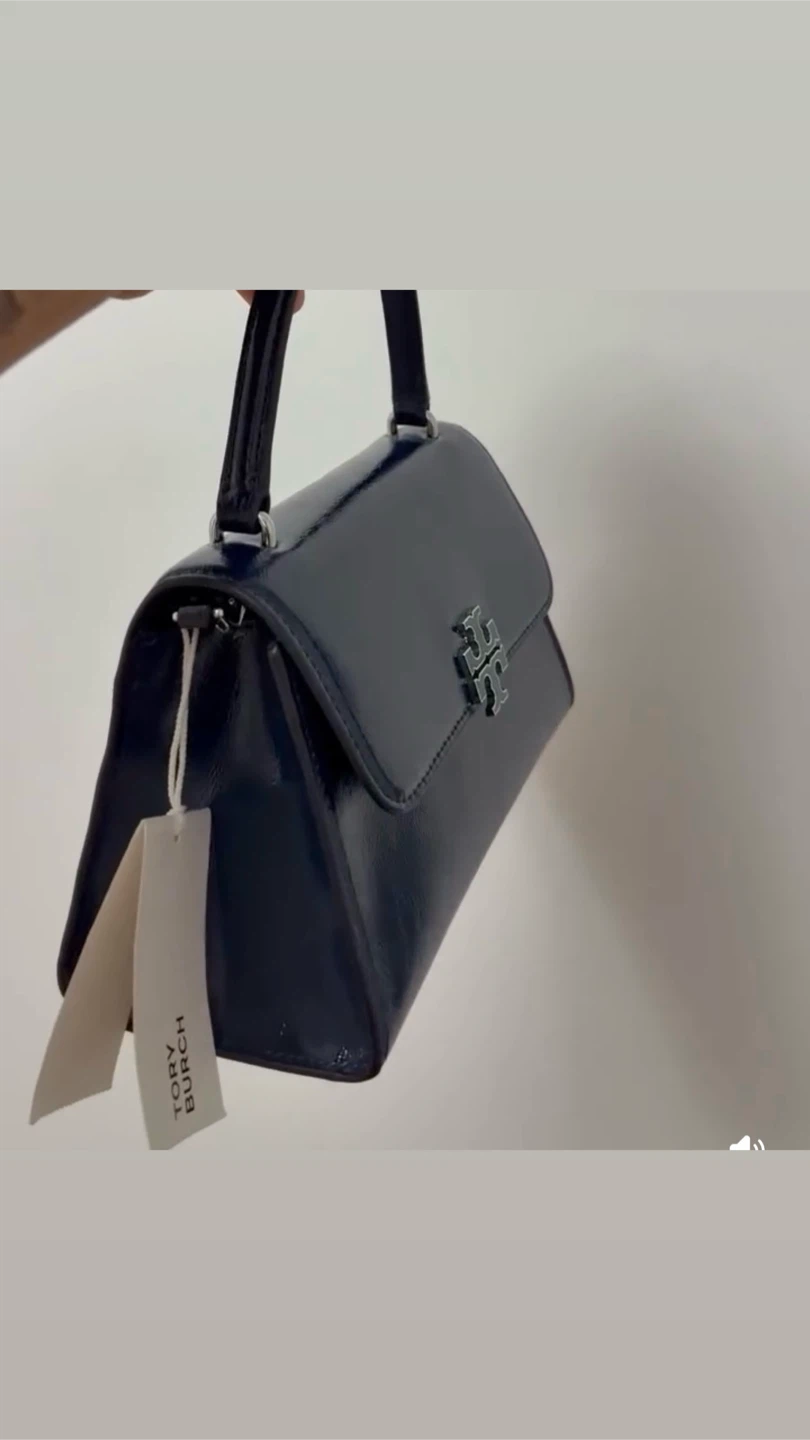 Tory Burch Navy Blue Handbag Authentic - photo 2