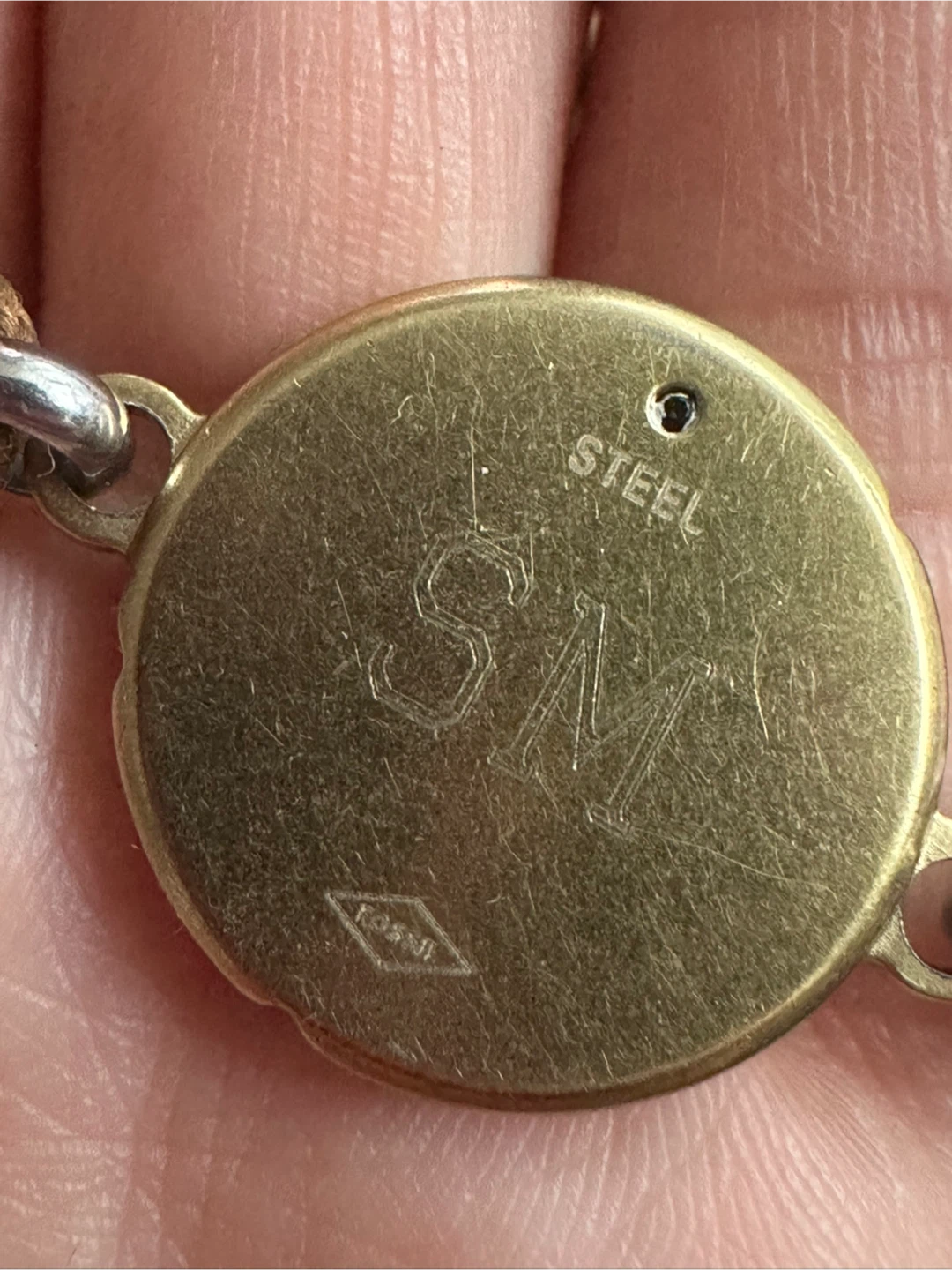 Fossil Snake Coin Cord Bracelet - photo 5