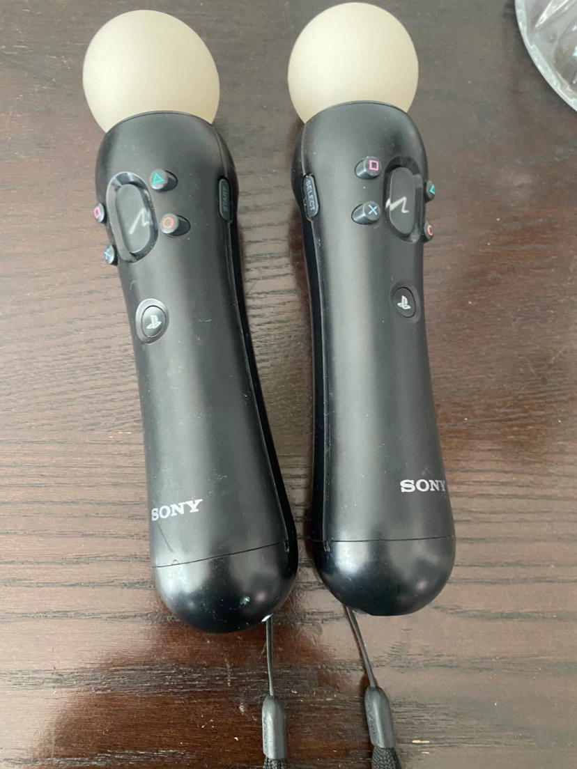 Pair of Sony PlayStation Move Motion Controllers take both 15.