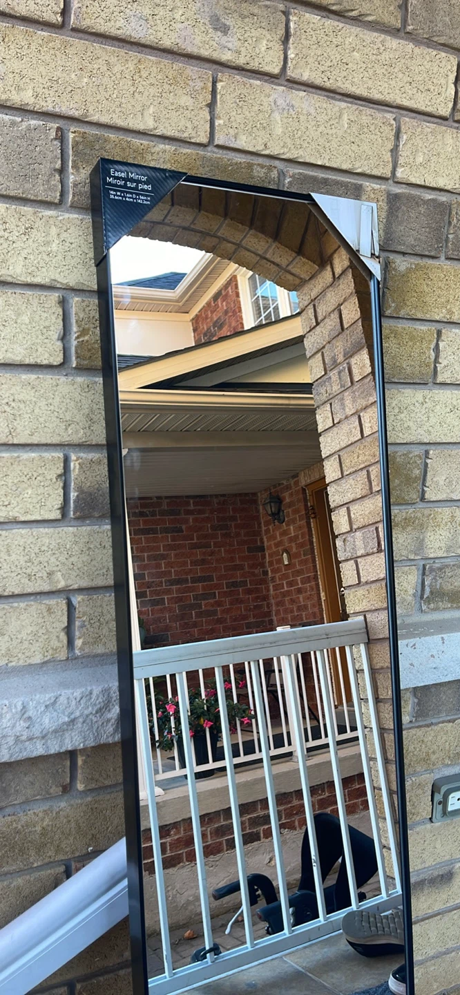 Easel Mirror - Black - photo 2