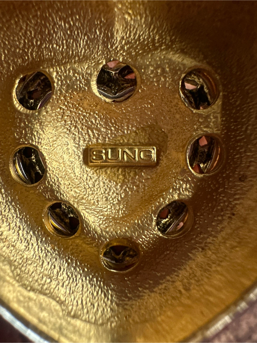 Vintage SUNG Heart Brooch - photo 4