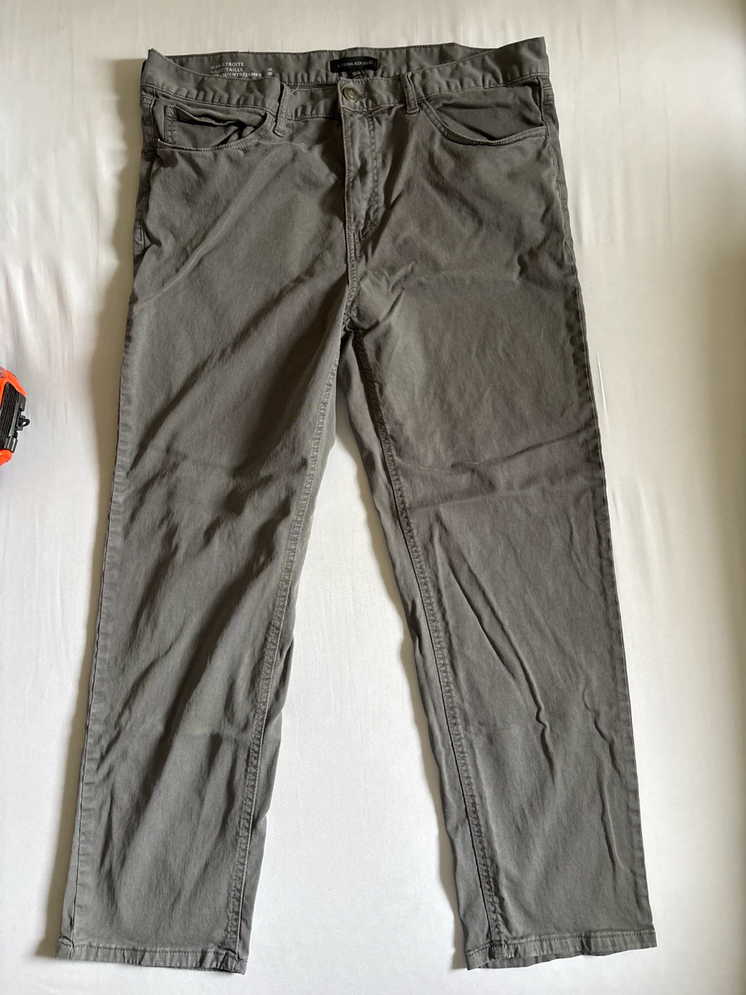Banana Republic Slim Fit Pants Grey