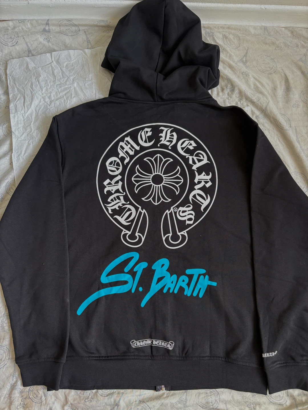 Chrome Hearts St. Barth Zip-Up Hoodie