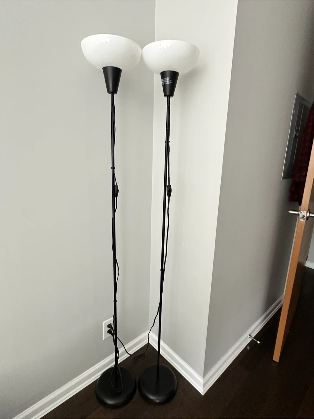 Two IKEA TAGARP Floor Uplights - photo 3
