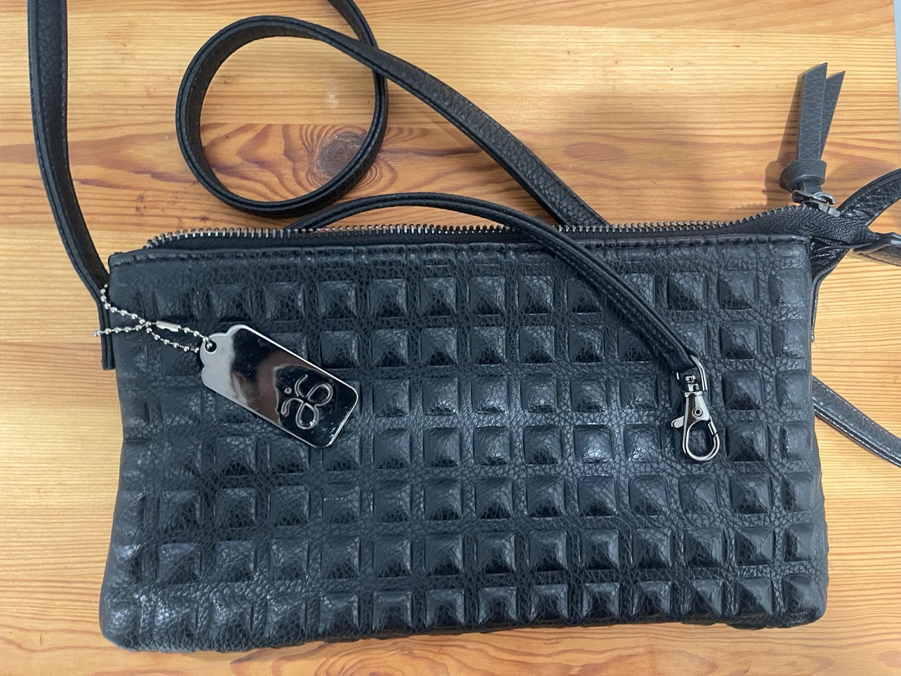 Jeanne Lottie for Arbonne Black Crossbody Bag