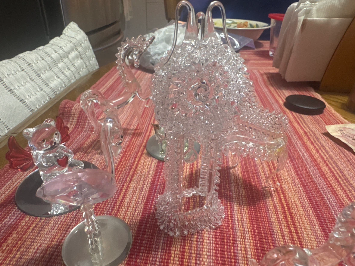Beautiful Decorative Glass Animal Figurine Collection - photo 2