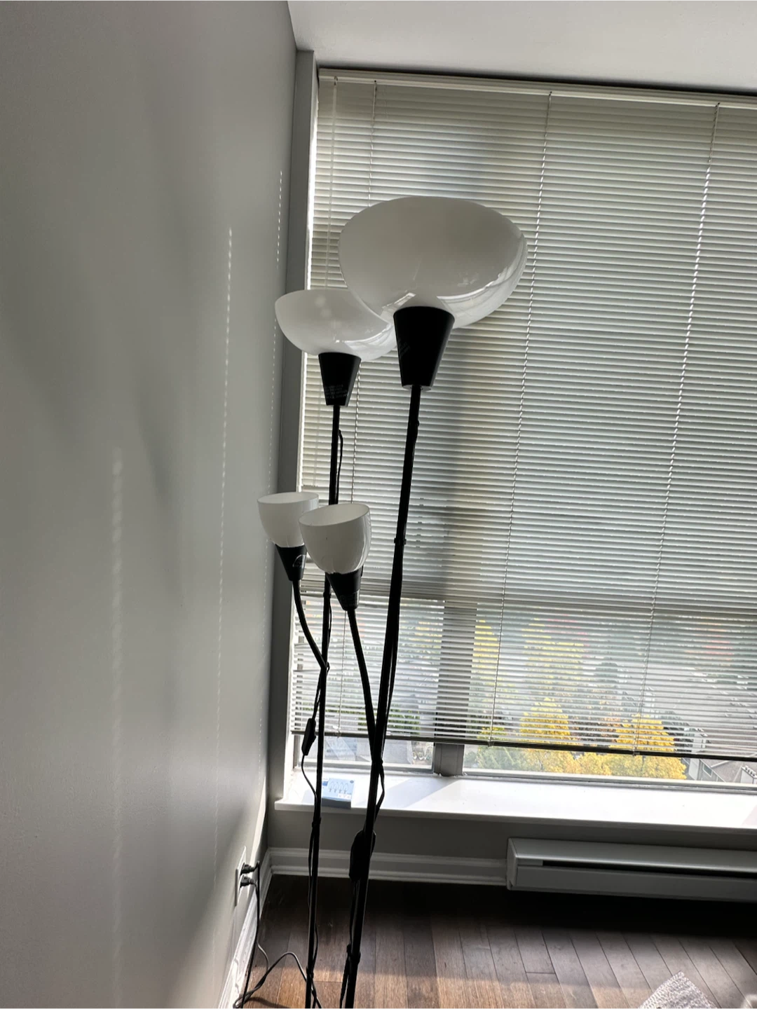 Black Multi-Head Floor Lamp - photo 2