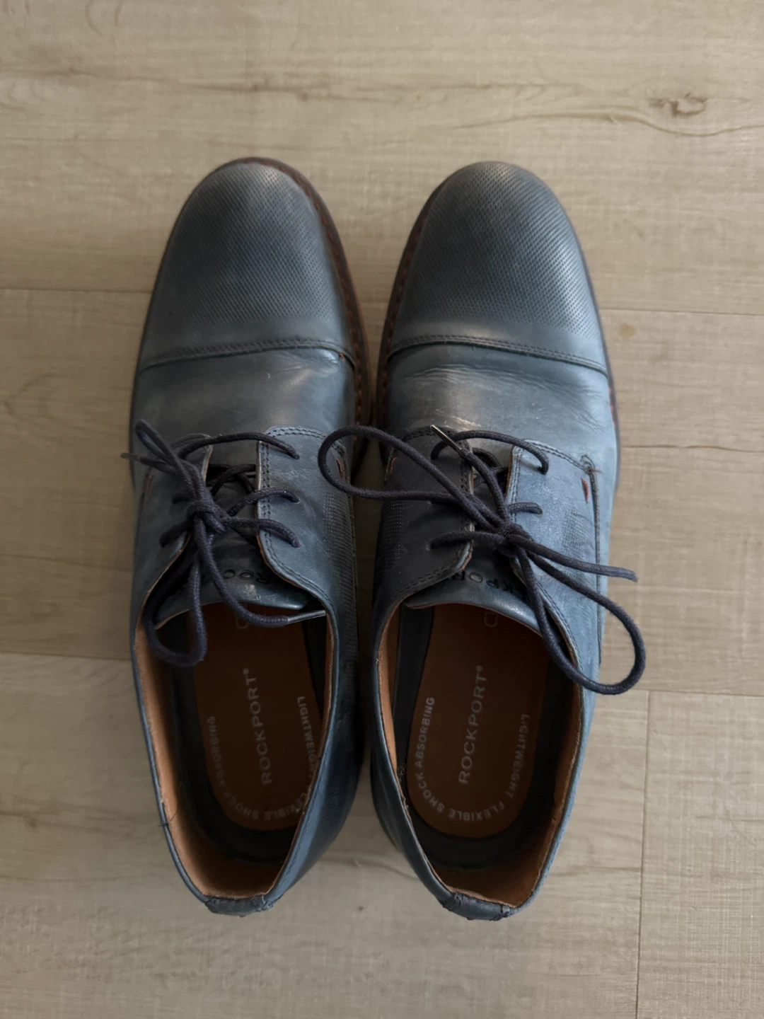 Rockport Men's Leather Dress Shoes Size 10 US