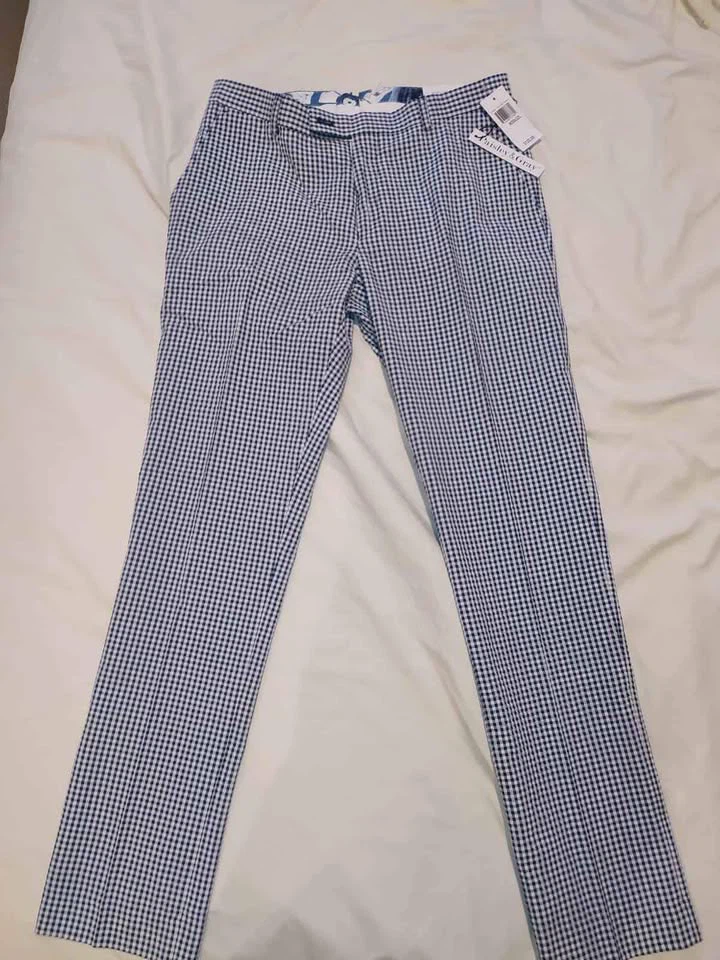 Paisley & Gray Navy Gingham Slim Fit Suit - photo 5