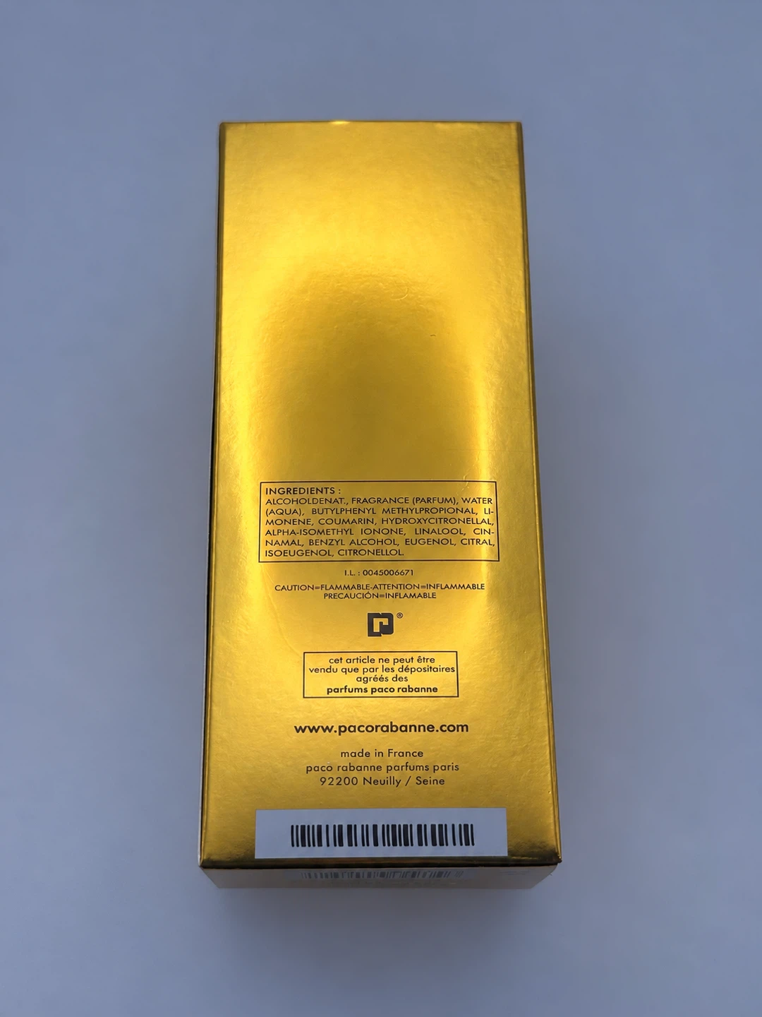 Paco Rebanne 1 Million Eau de Toliette 100ml – Open Box - photo 3