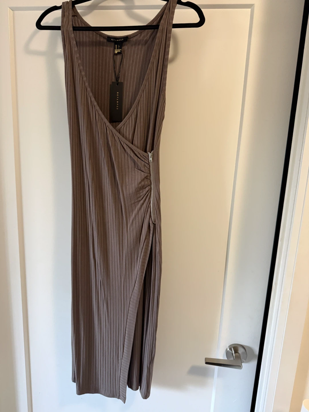 Revamped Ribbed Midi Dress