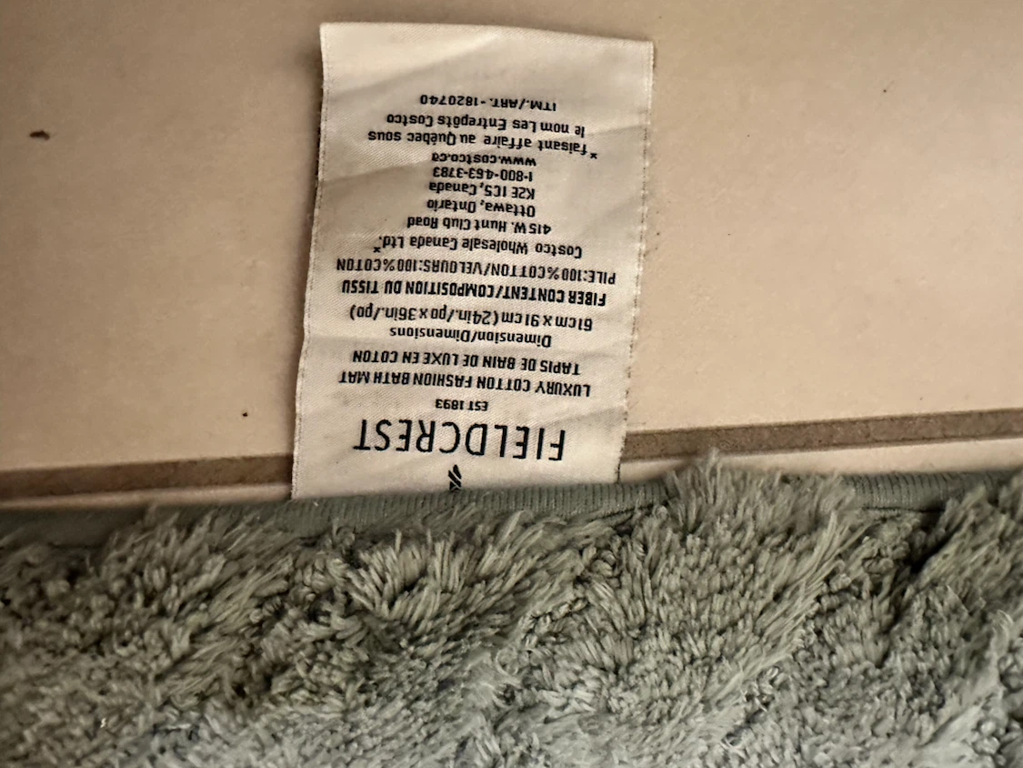 Fieldcrest Luxury Cotton Bath Mat - photo 2