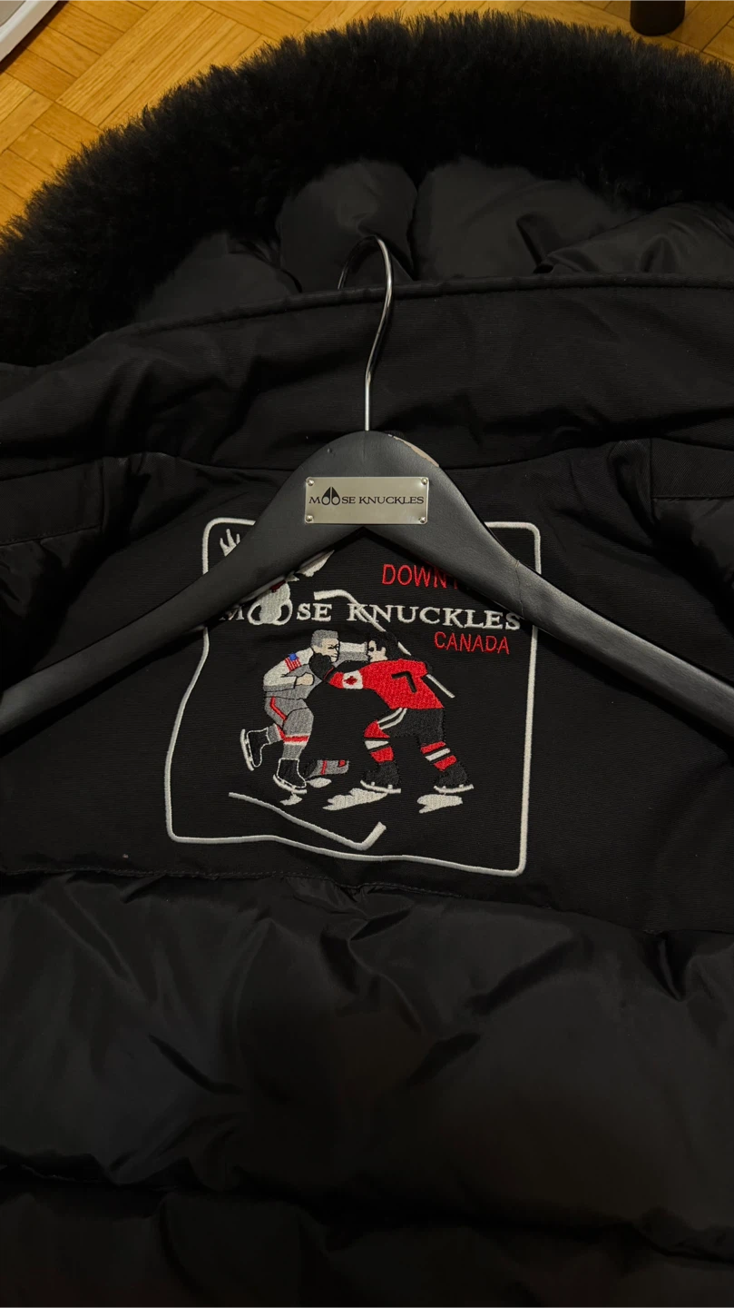 Moose Knuckles Winter Jacket Black - photo 4