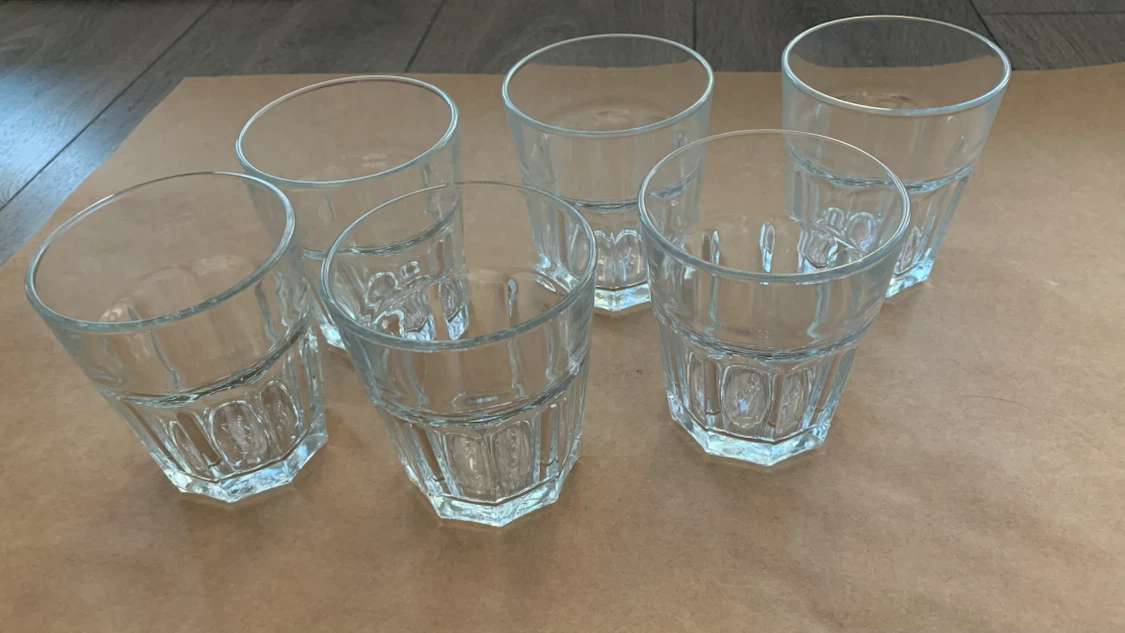 IKEA POKAL Small Glasses – Set of 6